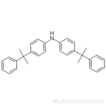 Bis [4- (2-fenil-2-propil) fenil] amina CAS 10081-67-1